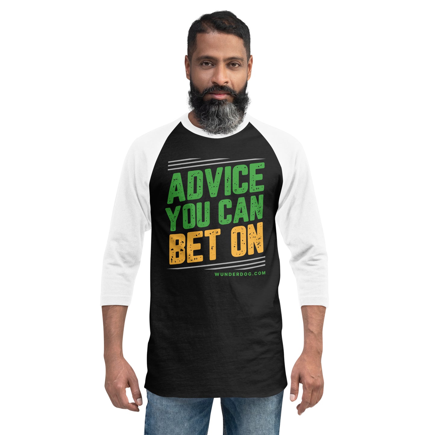Advice You Can Bet On Unisex 3/4 Sleeve Raglan Shirt