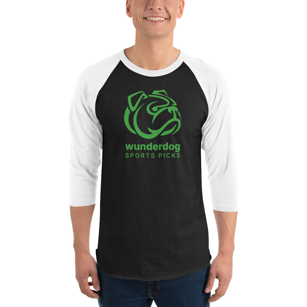 Wunderdog Unisex 3/4 Sleeve Raglan Shirt