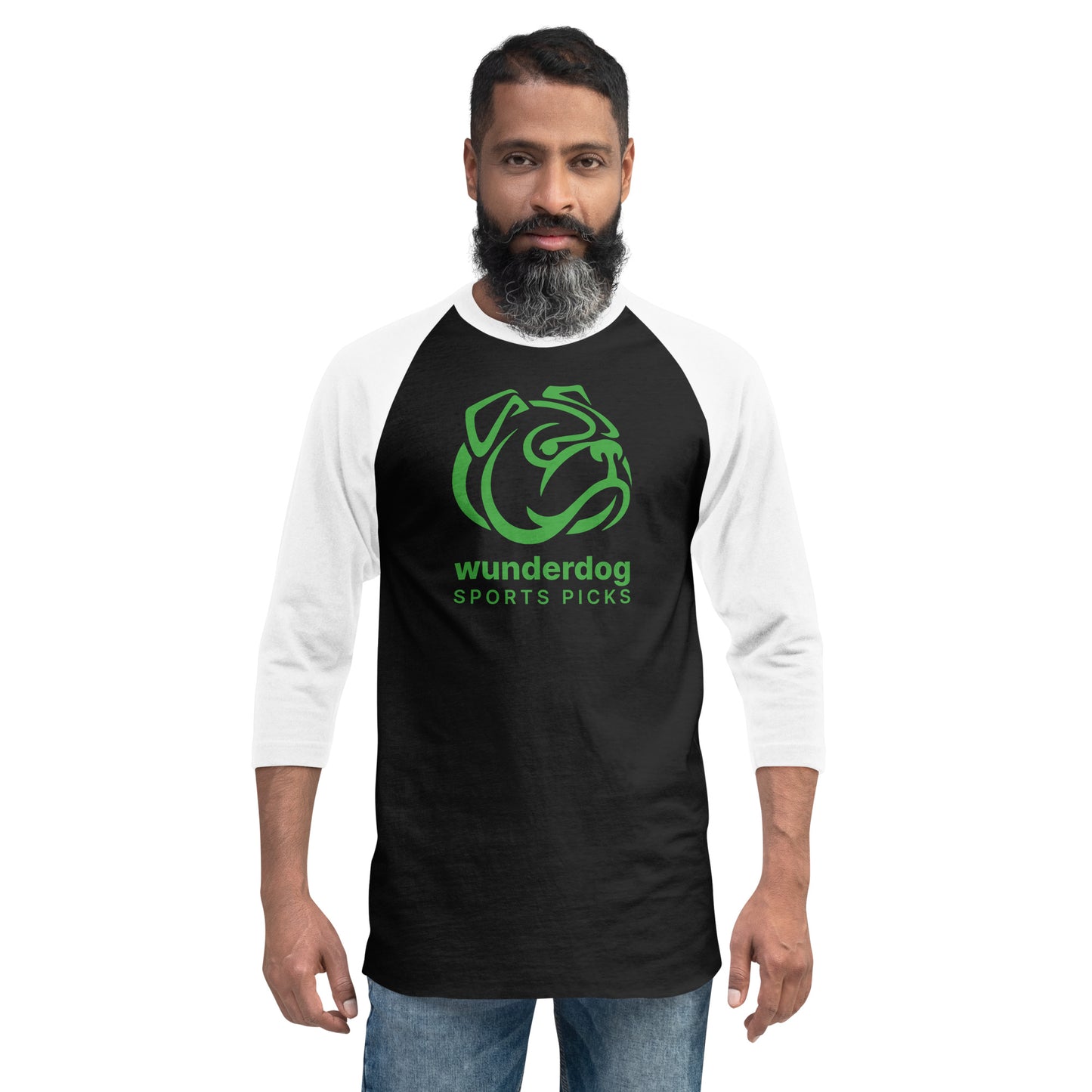 Wunderdog Unisex 3/4 Sleeve Raglan Shirt