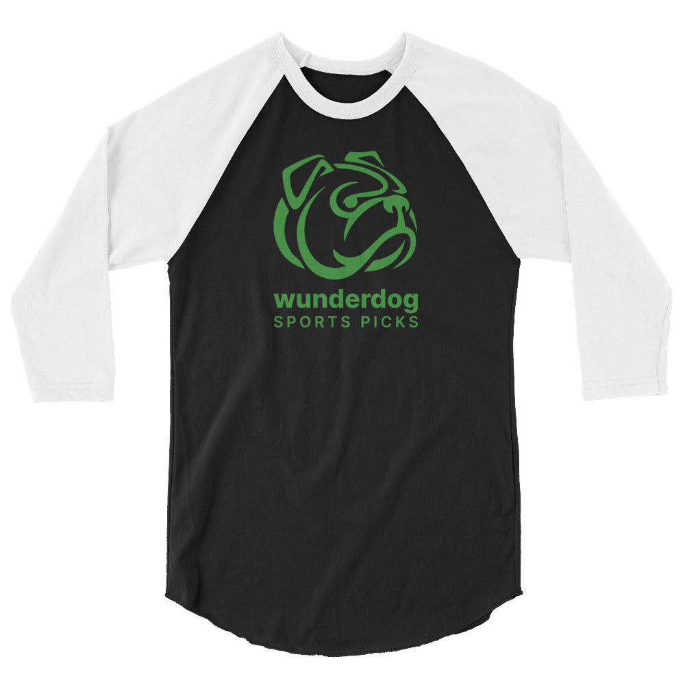 Wunderdog Unisex 3/4 Sleeve Raglan Shirt