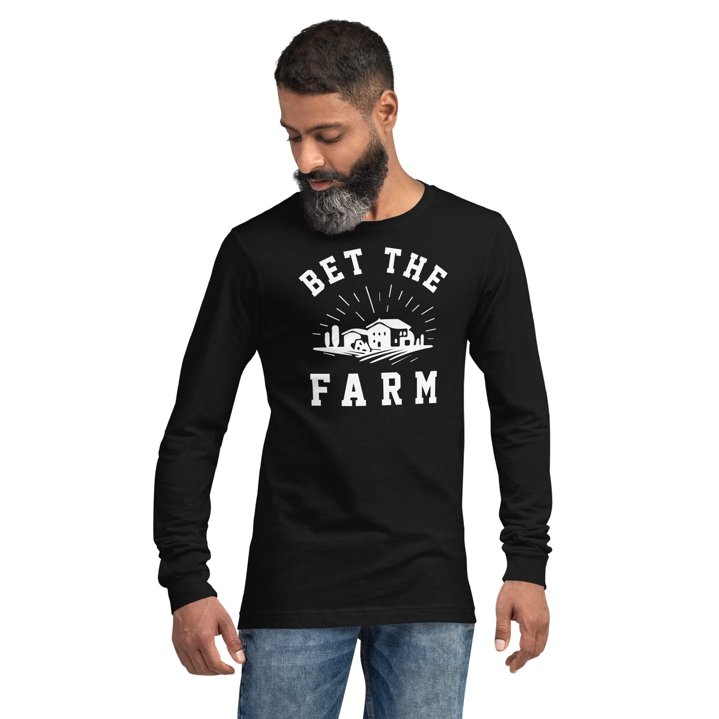 Bet The Farm Unisex Long Sleeve Tee
