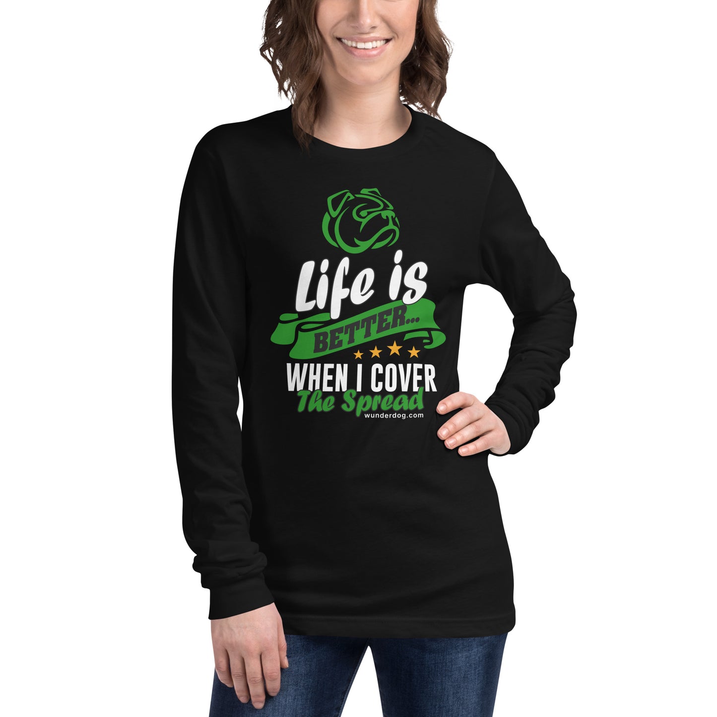 Life is Better Unisex Long Sleeve Tee