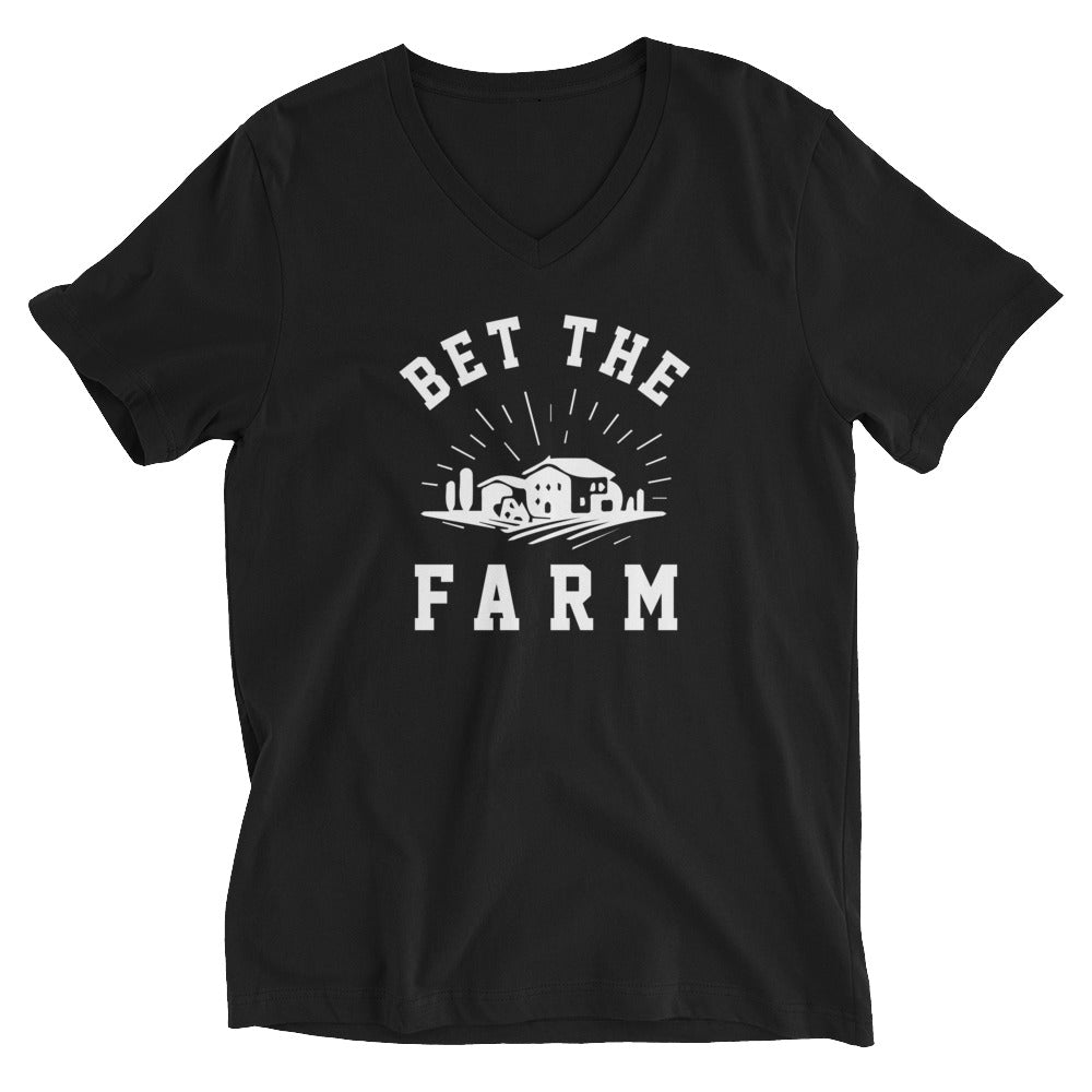 Bet The Farm Unisex V-Neck