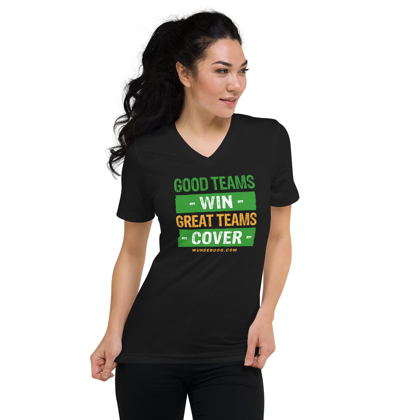 Great Teams Cover Unisex V-Neck