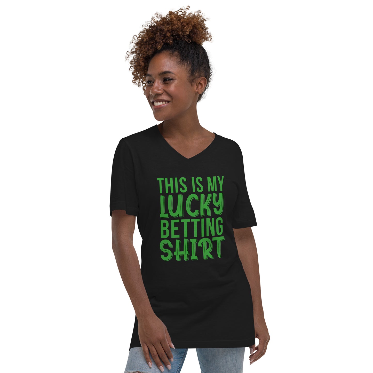 My Lucky Betting Shirt Unisex V-Neck