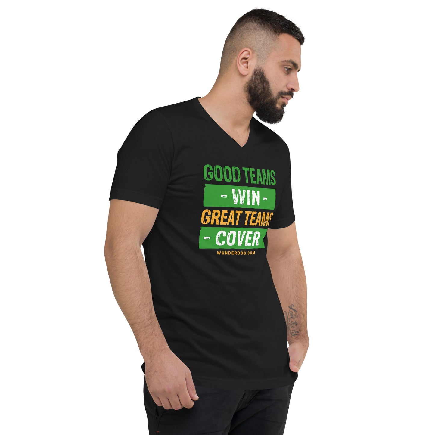 Great Teams Cover Unisex V-Neck