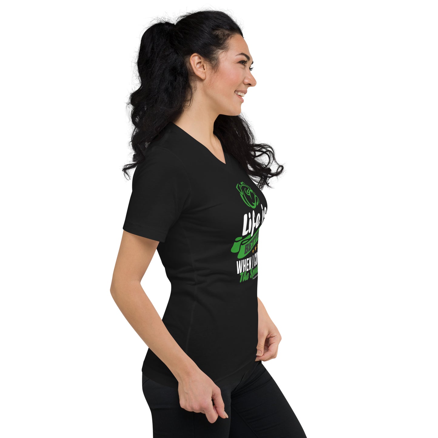 Life is Better Unisex V-Neck