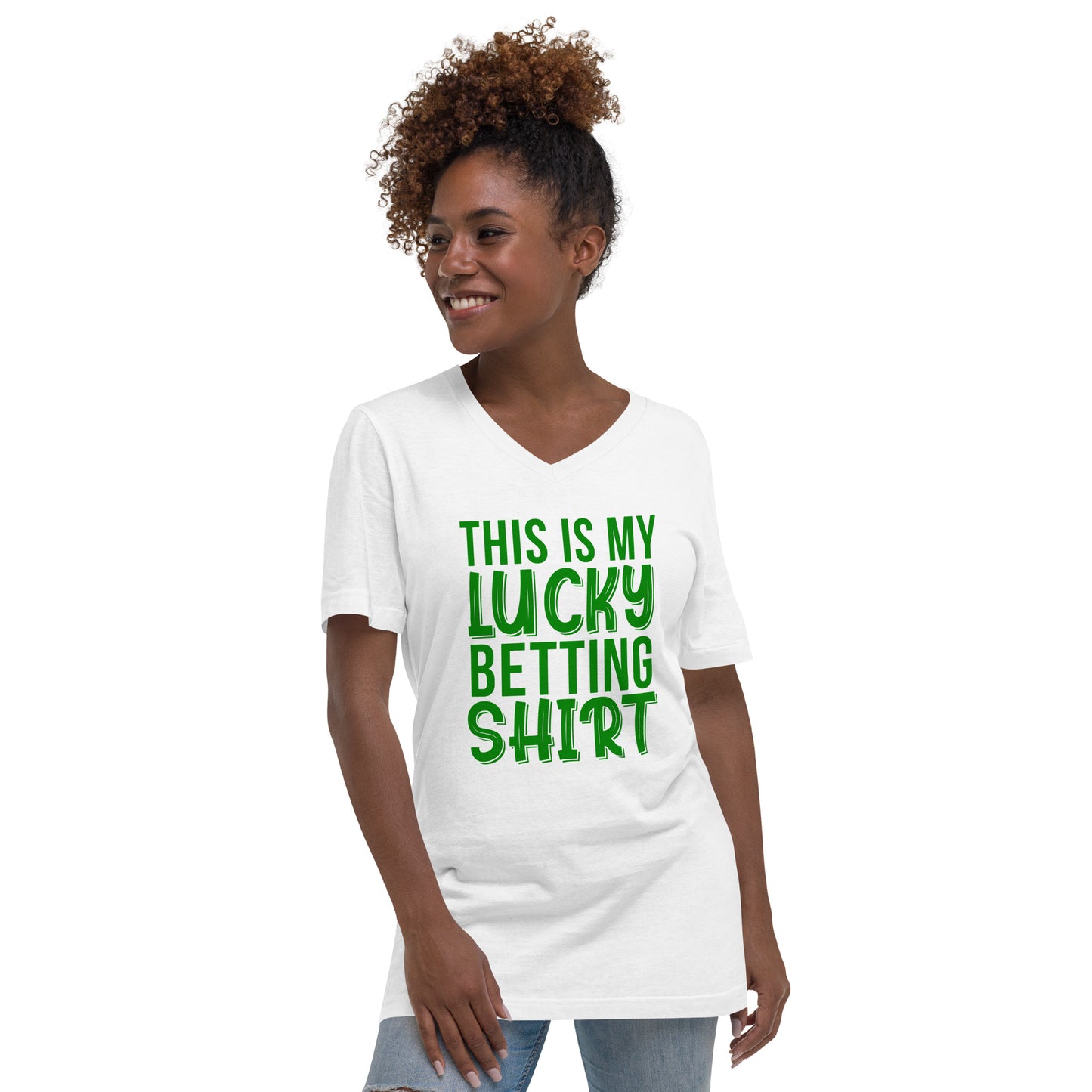 My Lucky Betting Shirt Unisex V-Neck