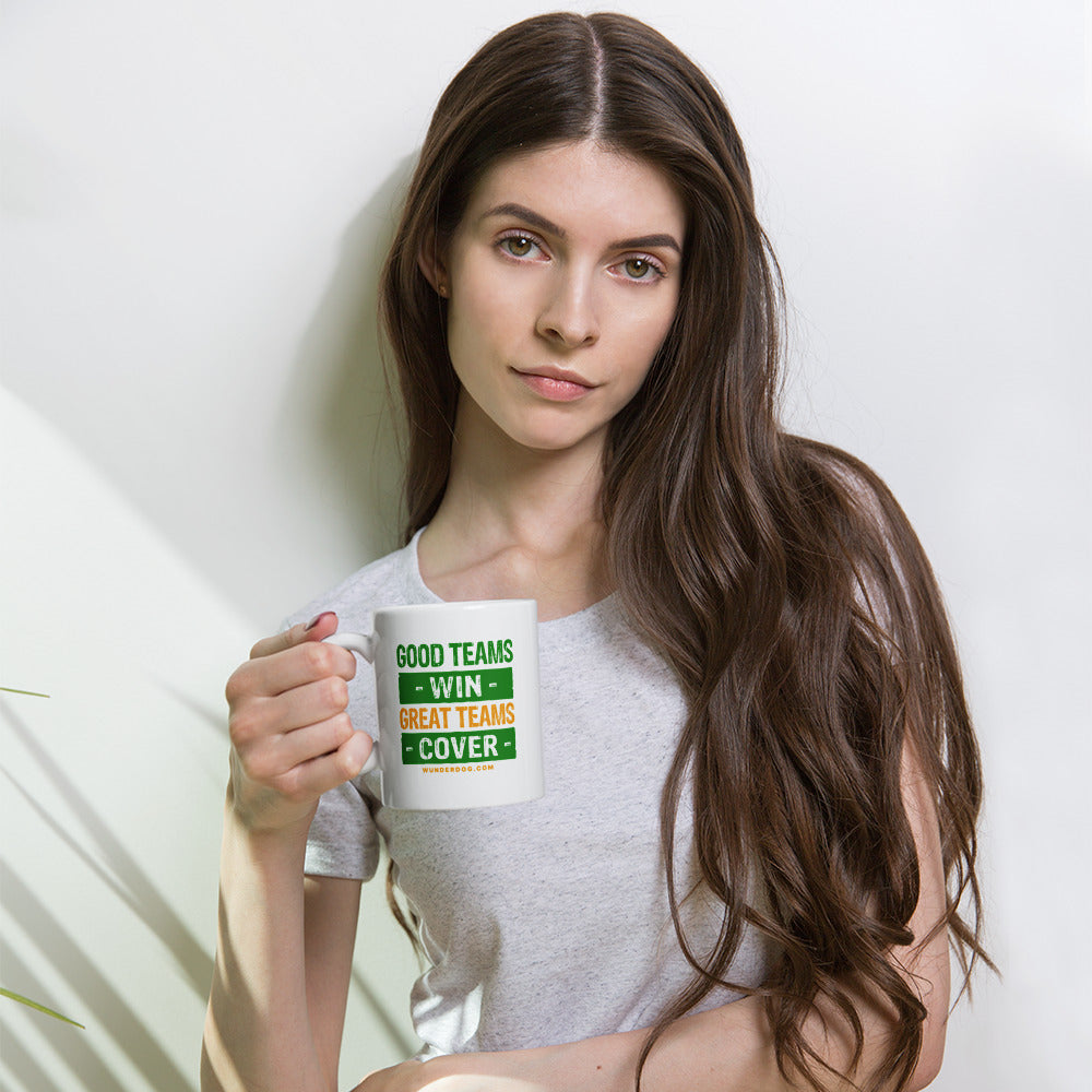 Great Teams Cover White Mug