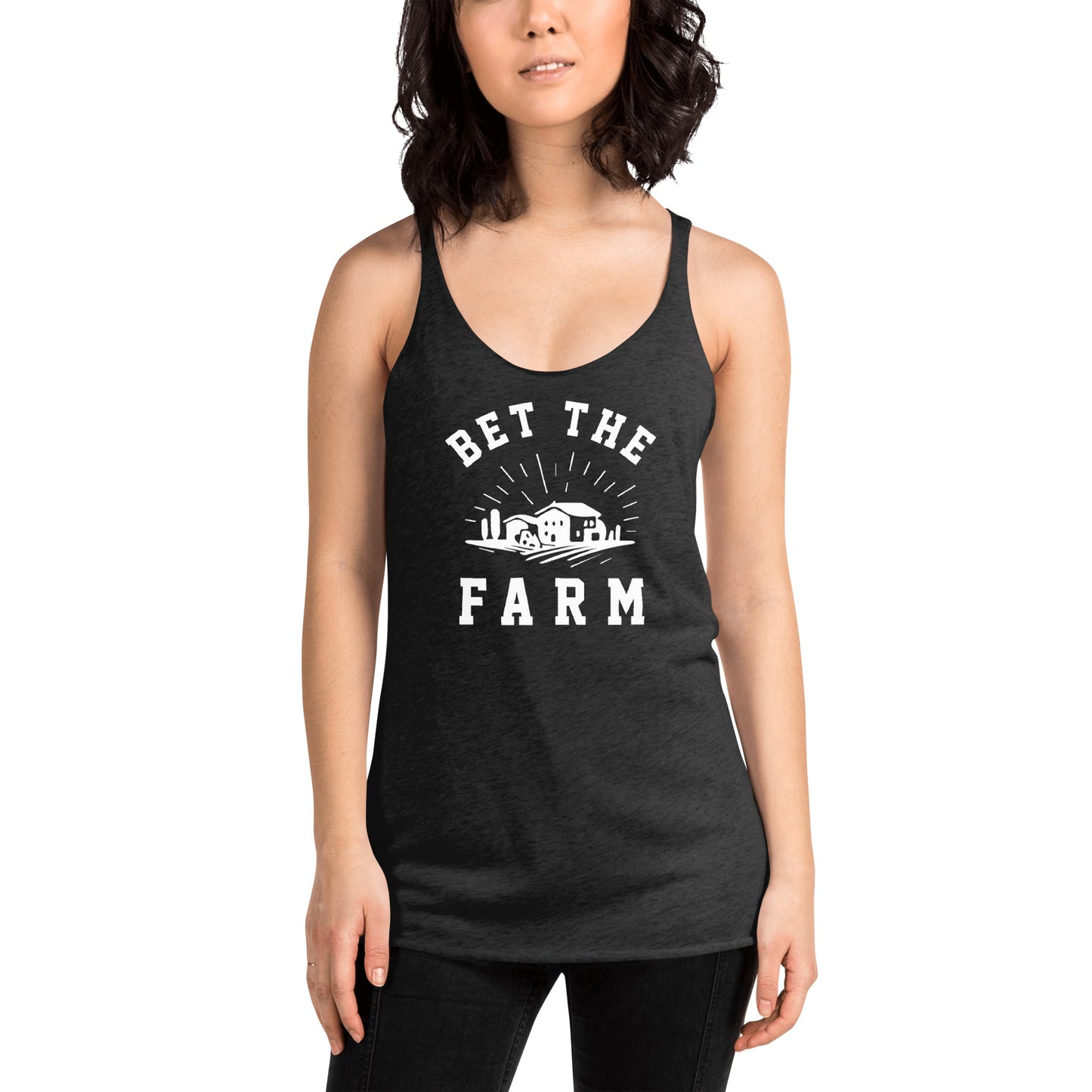 Bet The Farm Women's Racerback Tank