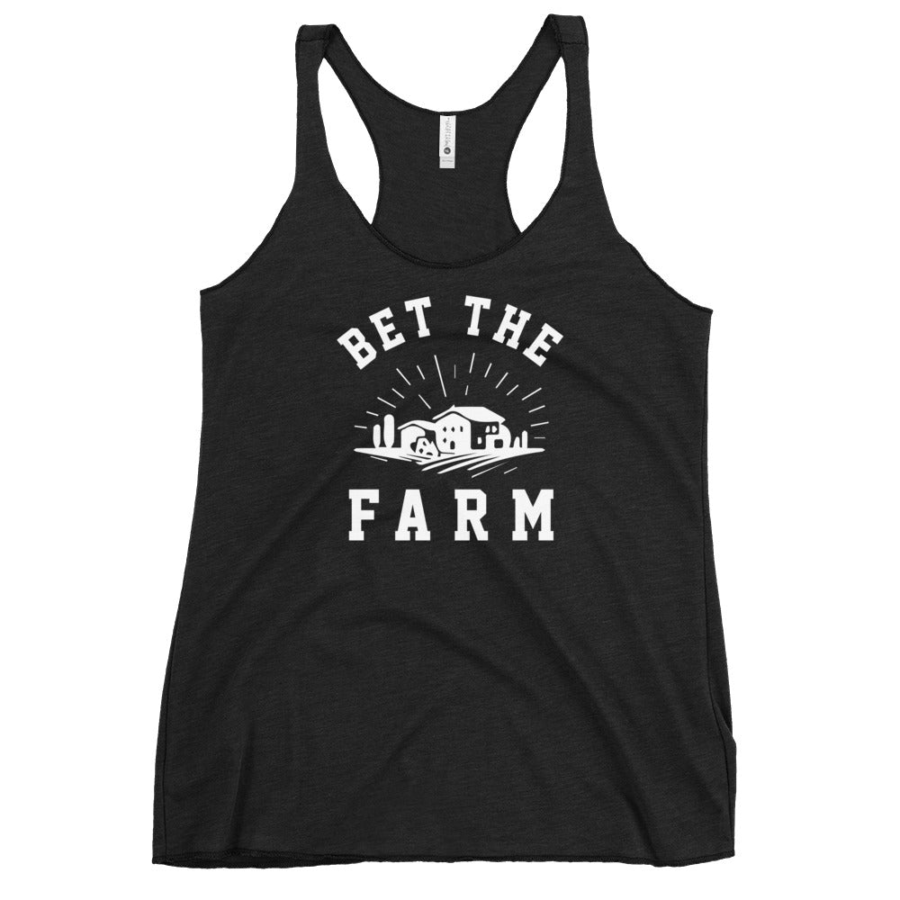 Bet The Farm Women's Racerback Tank