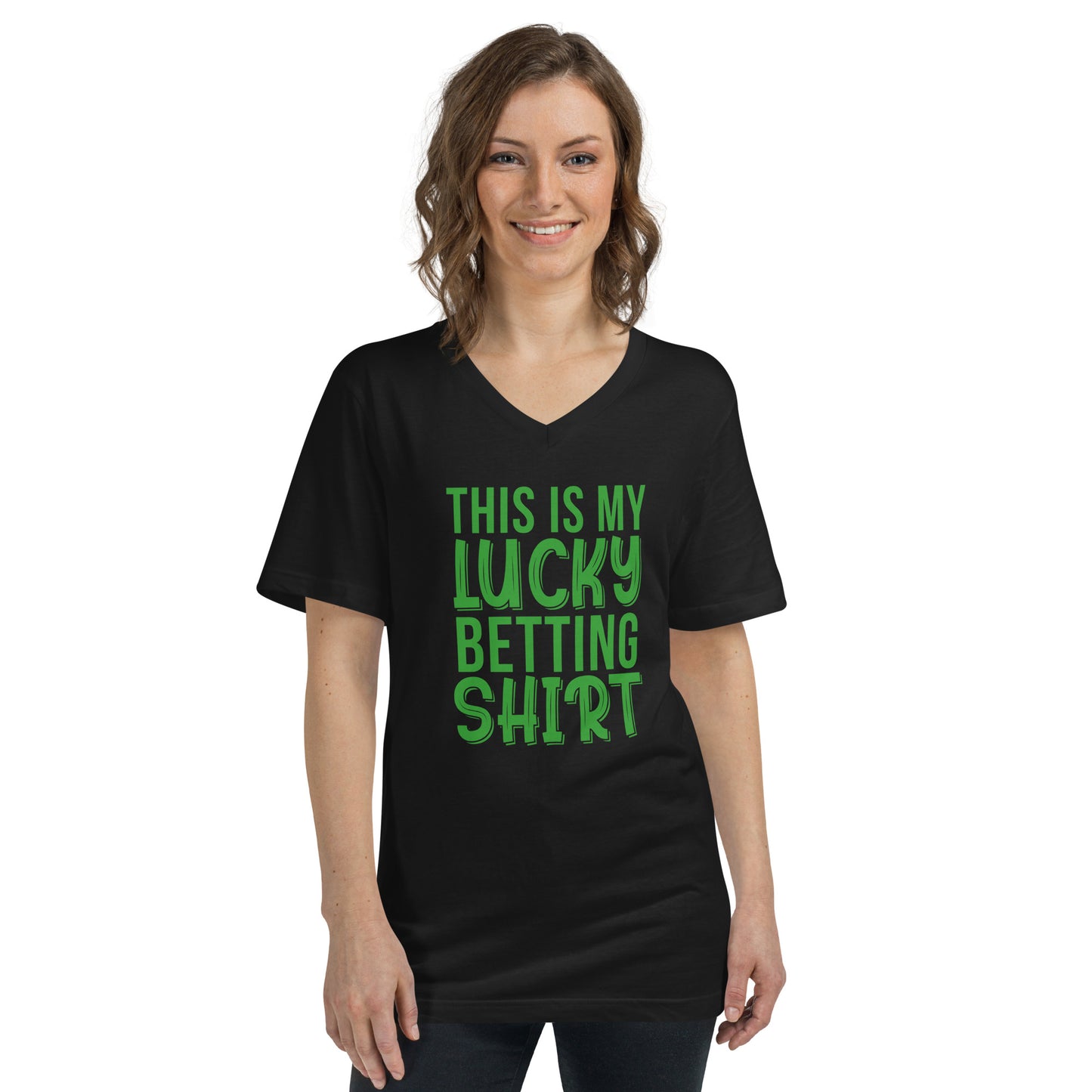My Lucky Betting Shirt Unisex V-Neck