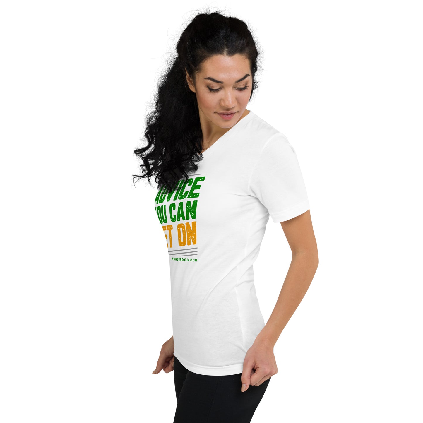 Advice You Can Bet On Unisex V-Neck T-Shirt
